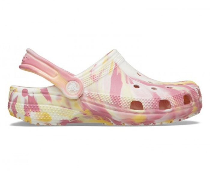 Kids Classic Glow Marbled Clog