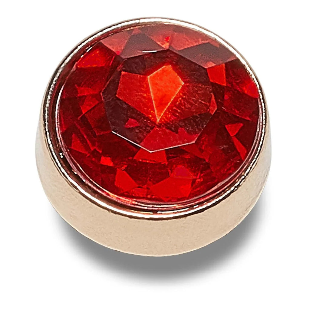 Dark Pink Circle Gem