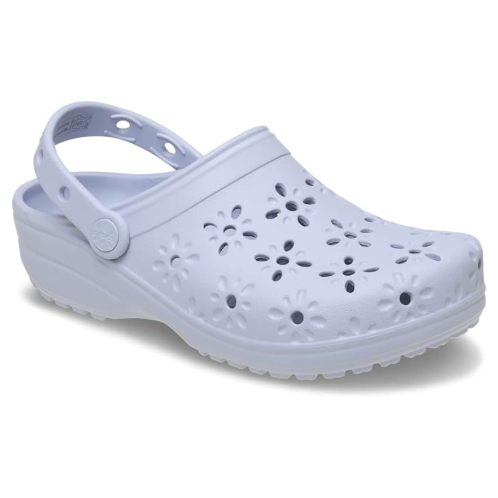 Classic Floral Cut-Out Clog