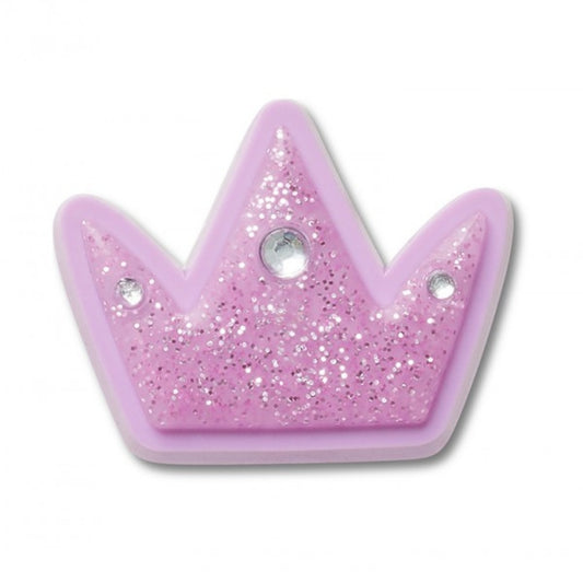 Tiny Purple Glitter Crown