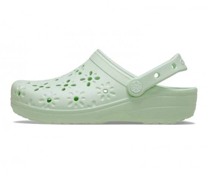 Classic Floral Cut-Out Clog
