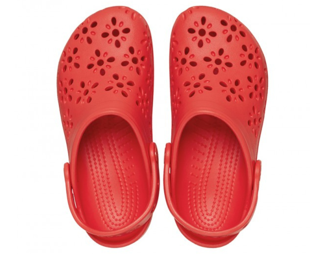 Kids' Classic Floral Cut Out Clog