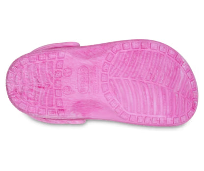 Kids Classic Watercolor Marbled Clog