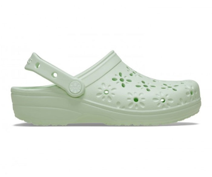 Classic Floral Cut-Out Clog