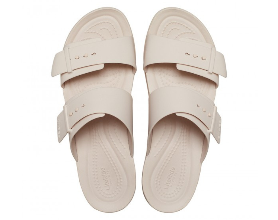 Brooklyn Cork Low Wedge Sandal