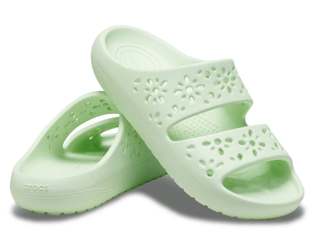 Classic Floral Cut Out Clog