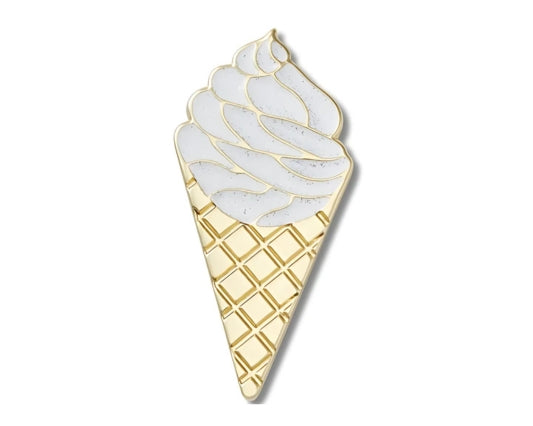 Gold Vanilla Waffle Cone