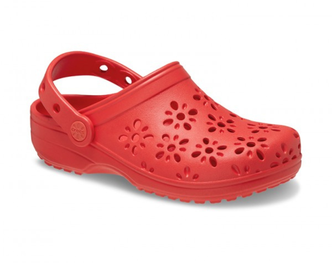 Kids' Classic Floral Cut Out Clog