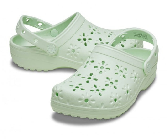 Classic Floral Cut-Out Clog