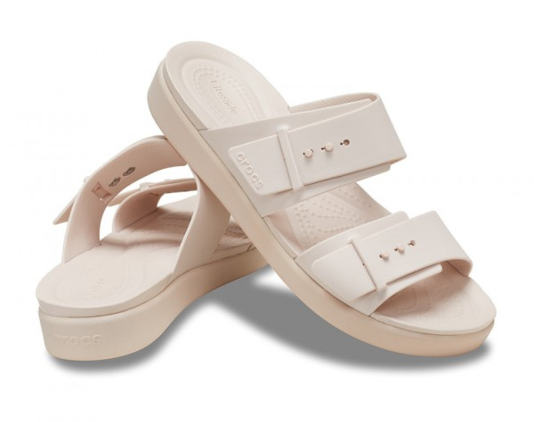 Brooklyn Cork Low Wedge Sandal