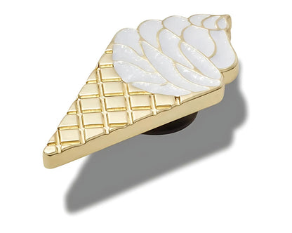 Gold Vanilla Waffle Cone