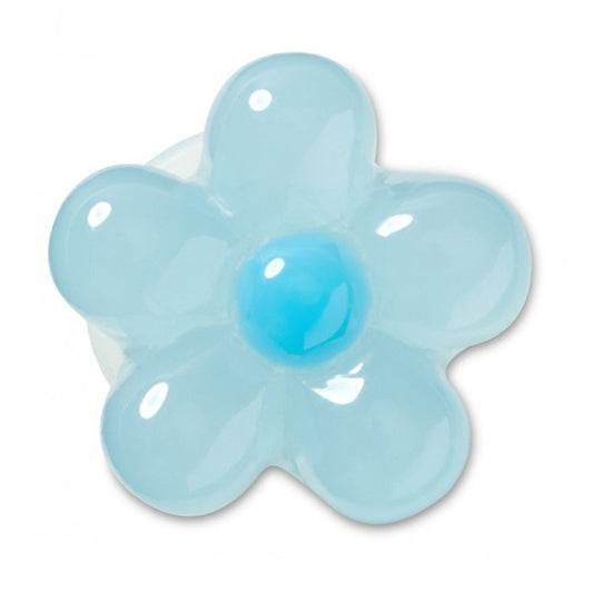 Expressive Floral Light Blue