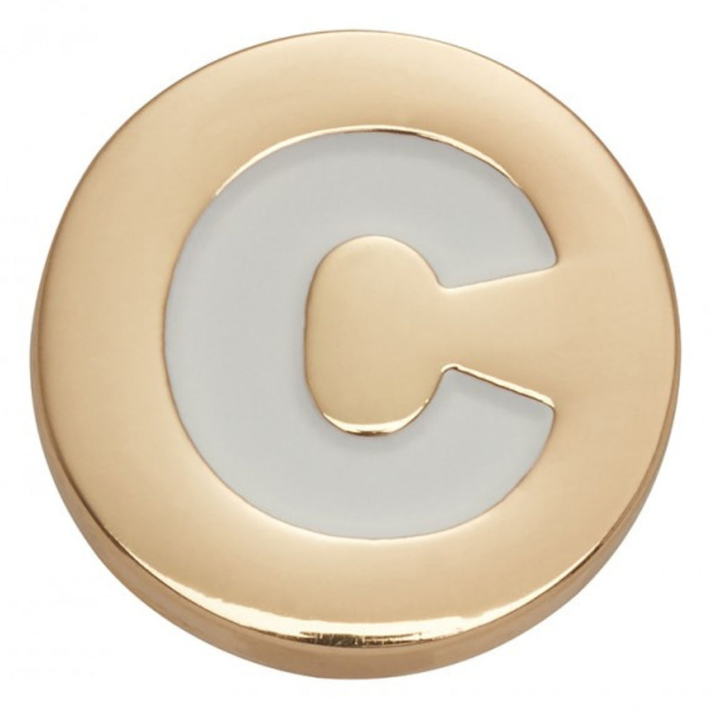 Gold Letter C