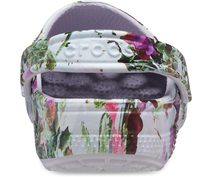 Classic Photoreal Floral Clog