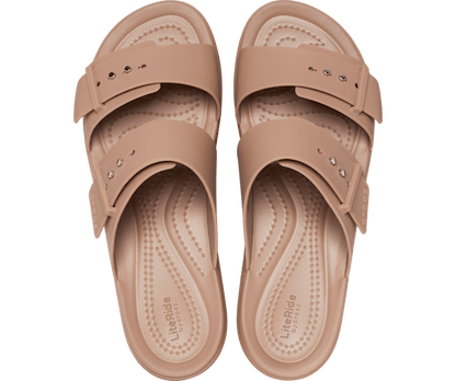 Brooklyn Buckle Low Wedge